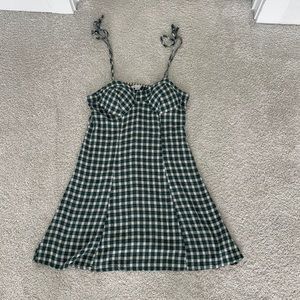 Women’s plaid mini dress